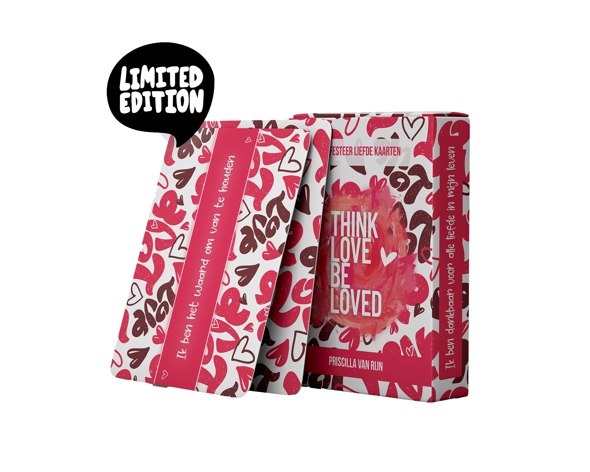 Think Love Be Loved kaarten